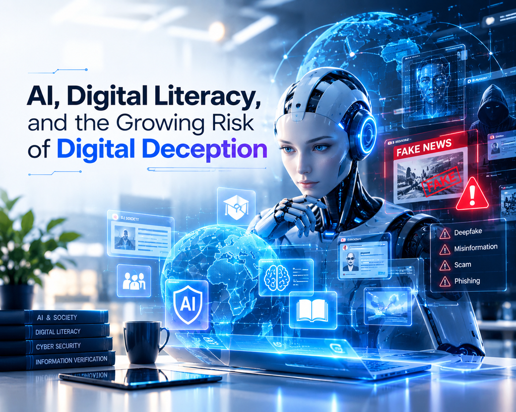 AI, Digital Literacy, and the Growing Risk of Digital Deception